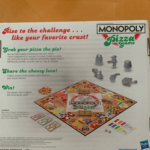 Rare! Pizza Box Monopoly - Picture 3 of 6